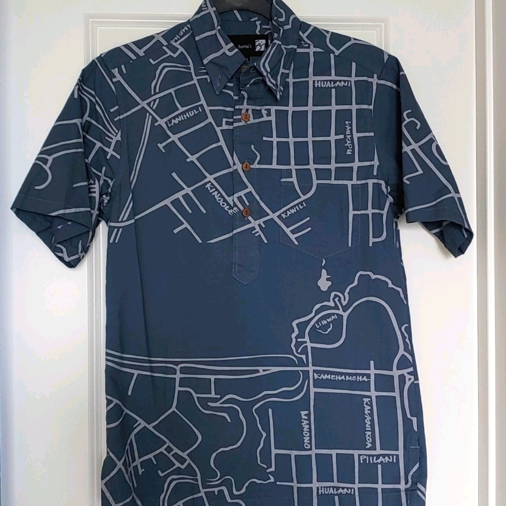 Mens Sig Zane Aloha Shirt Pullover XS